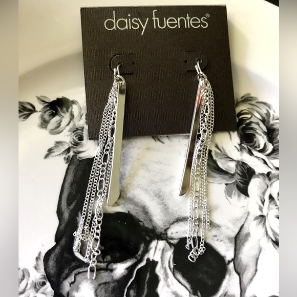 Daisy Fuentes Jewelry - Daisy Fuentes Silver Dangle Earrings
